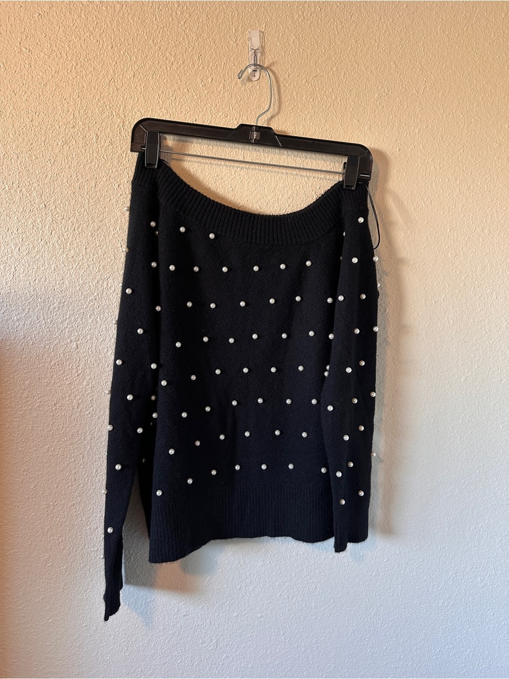 Charter Club Black Cashmere Sweater